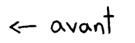 « avant