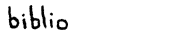 biblio
